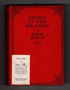 Diana of the Islands by Ben Bolt (First Edition) Abbey Cover, File Copy