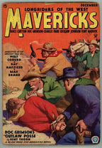 Mavericks Dec 1934 Pulp Male Bndg Cvr; Max Brand