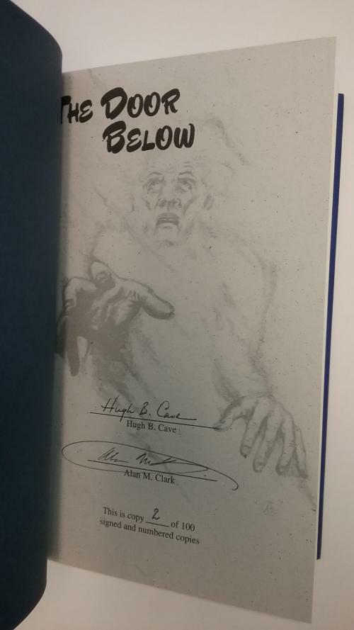 The Door Below by Hugh B. Cave (First Edition) Limited Signed Copy #2