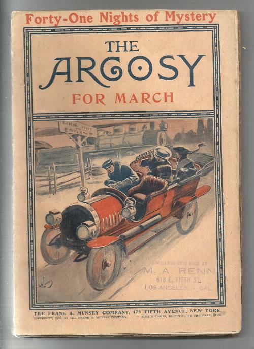 Argosy Mar 1906 Pulp Brandish; Cook; White
