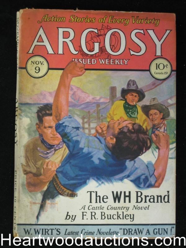 "Argosy" November 9 1929 Ray Cummings
