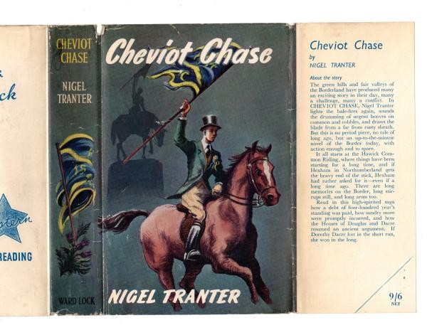 Cheviot Chase by Nigel Tranter (First Edition) Hubin Listed, File Copy
