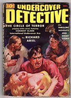 Undercover Detective Dec 1938 1st Issue, GGA Cvr, Richard Ariel - Pulp