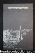Fantasy Advertiser Vol. 4 #1 Lin Carter- Lovecraft Tribute, March 1950