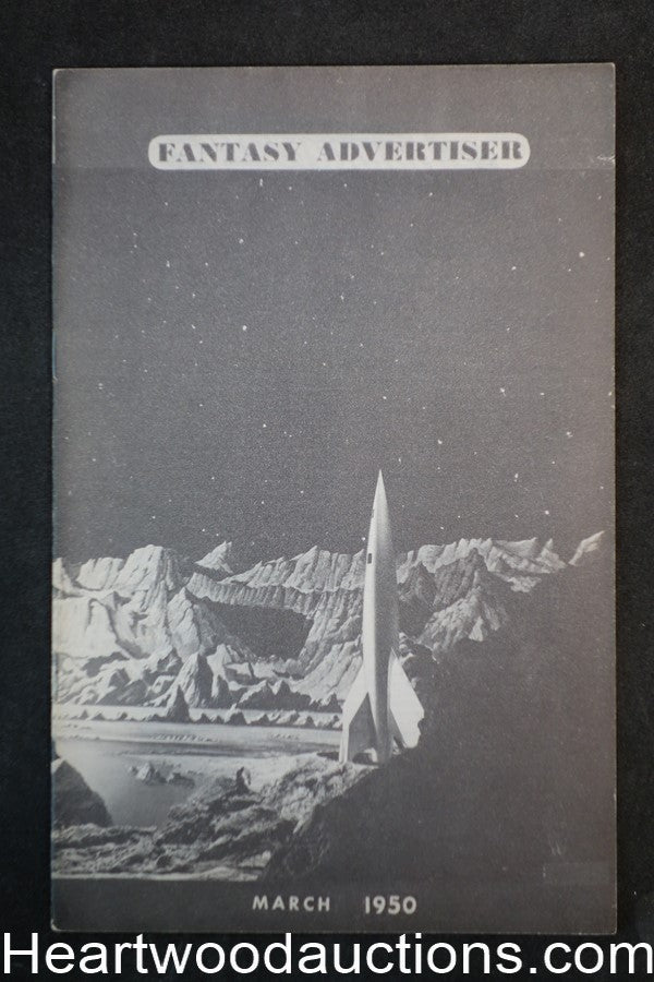 Fantasy Advertiser Vol. 4 #1 Lin Carter- Lovecraft Tribute, March 1950