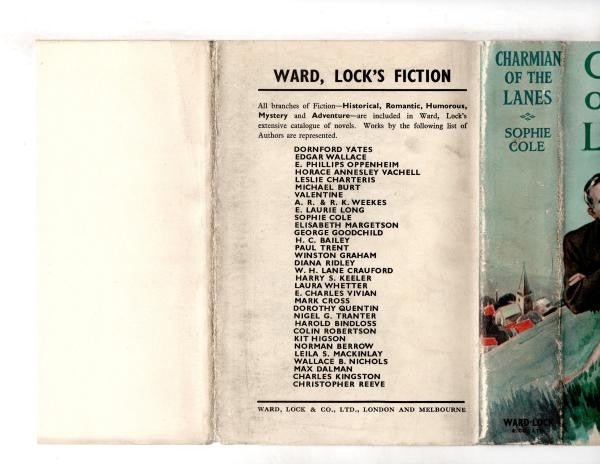 Charmian of the Lanes by Sophie Cole (First Edition) Ward Lock File Copy