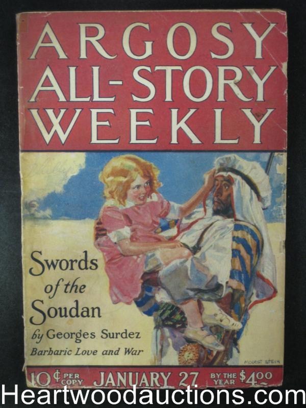 Argosy Jan 27 1923 Surdez Cover