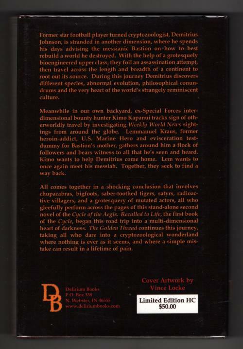 The Golden Thread by Weston Ochse (First Edition) Limited Signed Copy #233