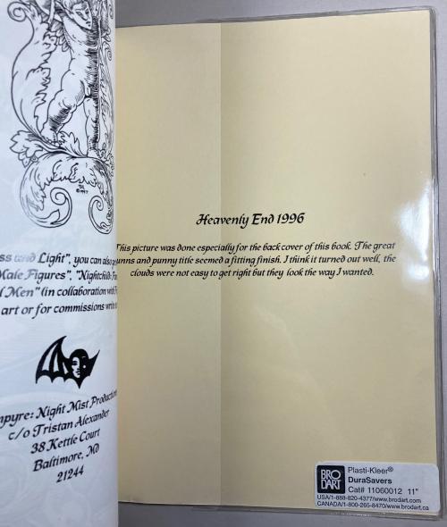 Darkness & Light by Tristan Alexander (First Edition) Signed