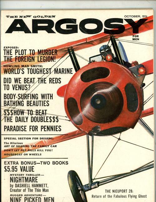 Argosy" October 1961  Dashiell Hammet