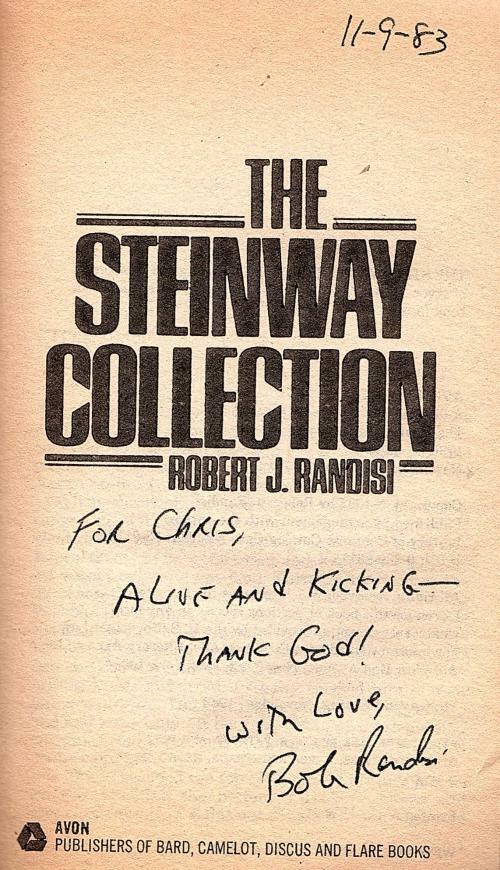 The Steinway Collection by Robert J. Randisi (First Printing) Signed
