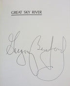Great Sky River by Gregory Benford (First Edition) Signed