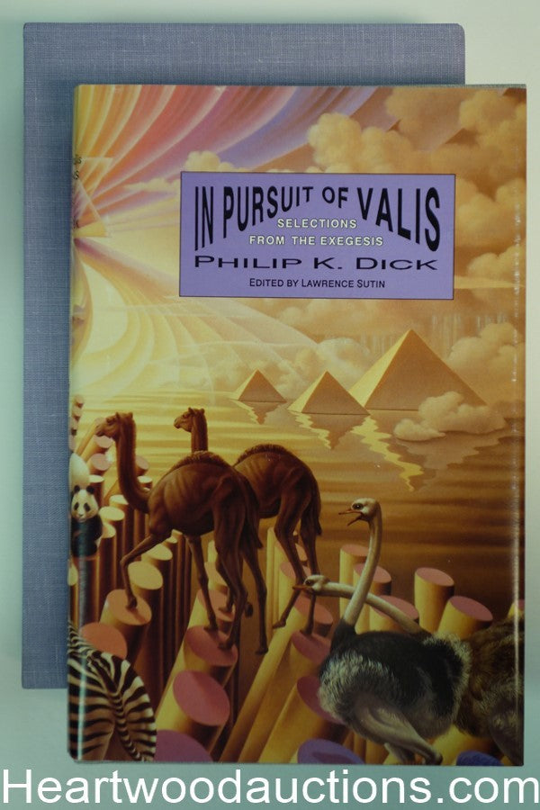In Pursuit of Valis Selections from the Exegesis by Philip K Dick Signed(Editor)