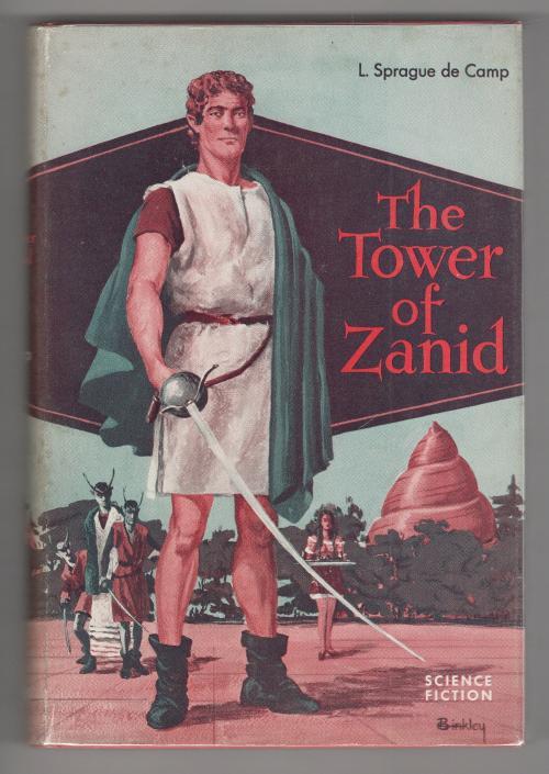 The Tower of Zanid by L. Sprague de Camp (First Edition) Ric Binkley Cvr
