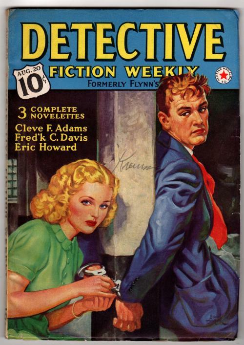 Detective Fiction Weekly" August 20 1938 Male Wild