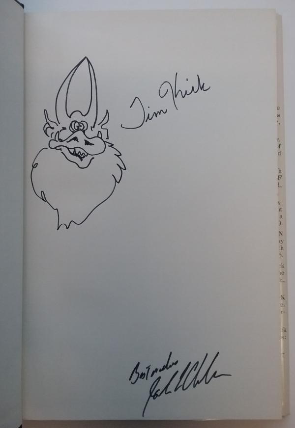 Phantoms & Fancies by L. Sprague de Camp (First Edition) LTD Signed w/Art #343