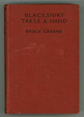 Blackshirt Takes a Hand by Bruce Graeme (First Edition)