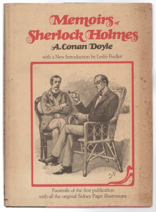 Memoirs of Sherlock Holmes by A. Conan Doyle (Facsimile Reissue)