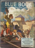 Blue Book Mar 1950 Spring Bower Cvr; N. Bond; Peacock; Chickering Int Art