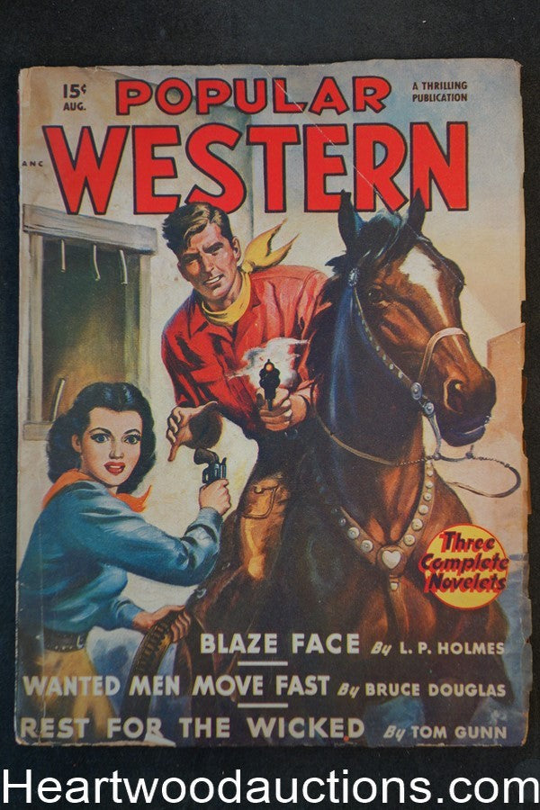 Popular Western Aug 1949 GGA Cover
