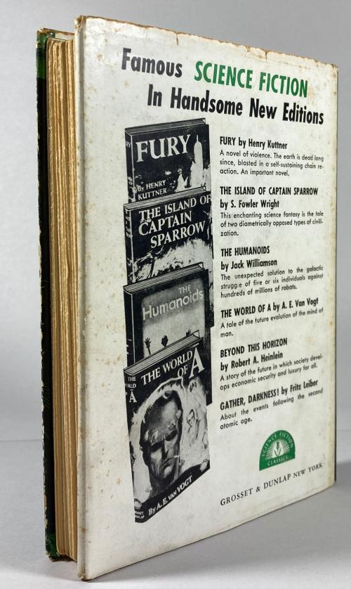 Gather, Darkness! by Fritz Leiber (Grosset & Dunlap) Signed