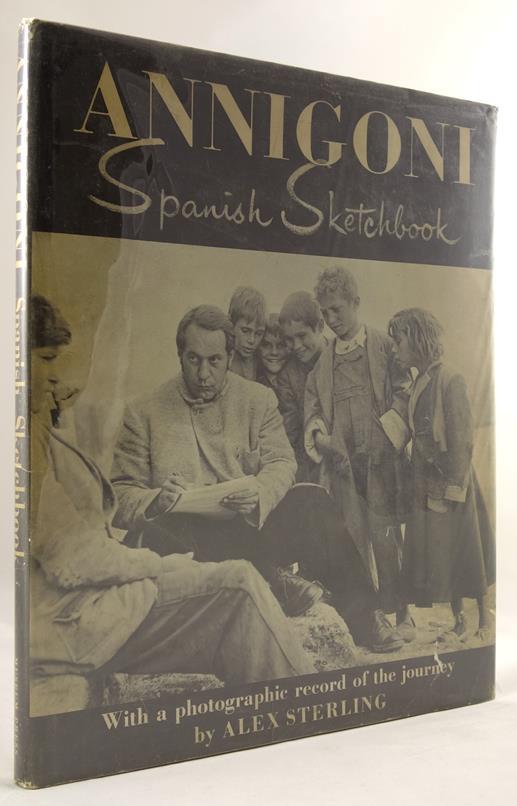 Annigoni: Spanish Sketchbook by Pietro Annigoni London 1957 Limited Edition sign