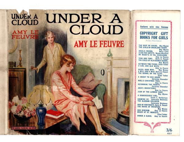 Under a Cloud by Amy Le Feuvre (First Edition) Rare DJ Publisher's Copy