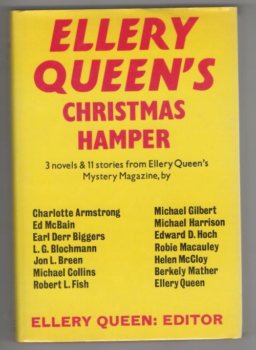 Ellery Queen's Christmas Hamper by Ellery Queen (Editor) 1st UK Gollancz File...