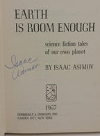 Earth is Room Enough by Isaac Asimov (First Edition) Signed