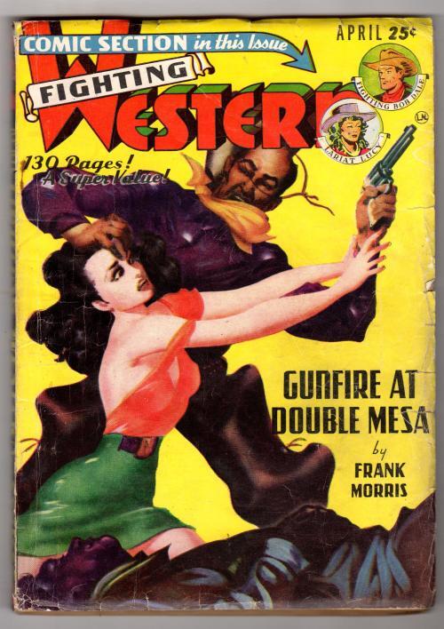 Fighting Western Apr 1950 Szokoli GGA Cvr  Pulp