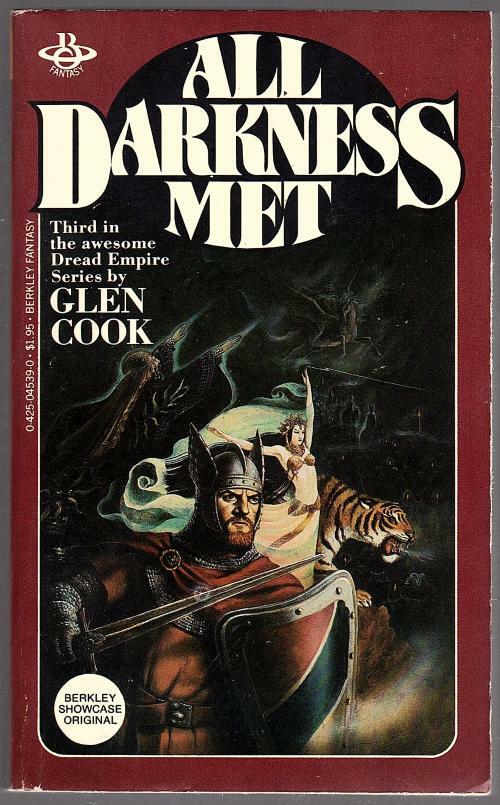 All Darkness Met by Glen Cook (First Printing) Signed