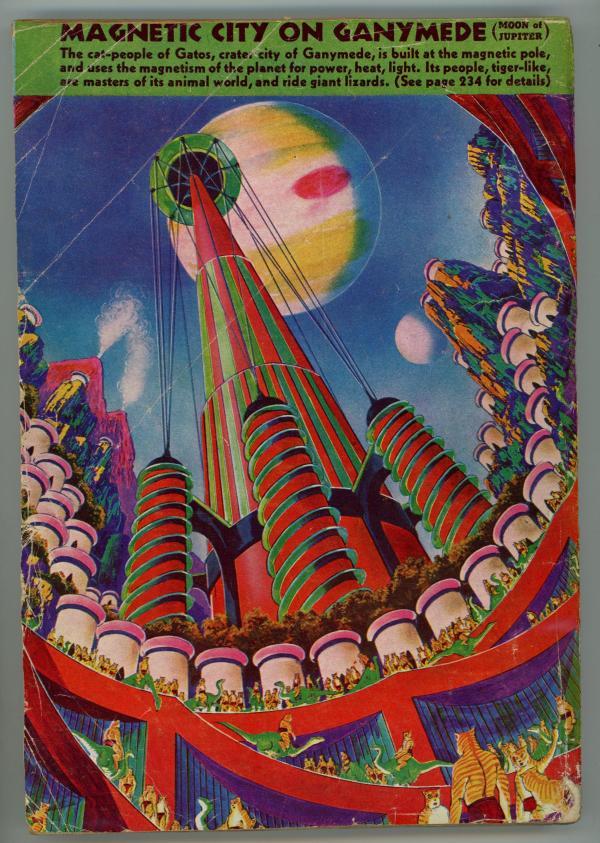 Amazing Stories February 1942 Burroughs - Return to Pellucidar