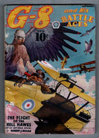 G-8 Battle Aces Nov 1937 Pulp "The Flight of the Hell Hawks"
