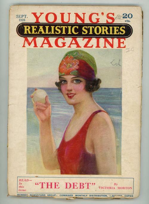 Young's Realistic Stories Magazine Sep 1925 Ray Cummings