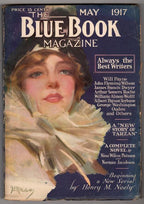 Blue Book May 1917 Edgar Rice Burroughs New Story of Tarzan