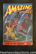 Amazing Stories January 1948 Frank Paul art, Rog Phillips
