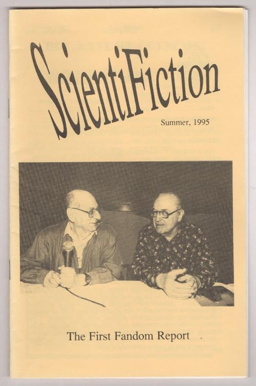 ScientiFiction 1995 All 4 Issues First Fandom Sci-fi Fanzine (1st) Korshak's
