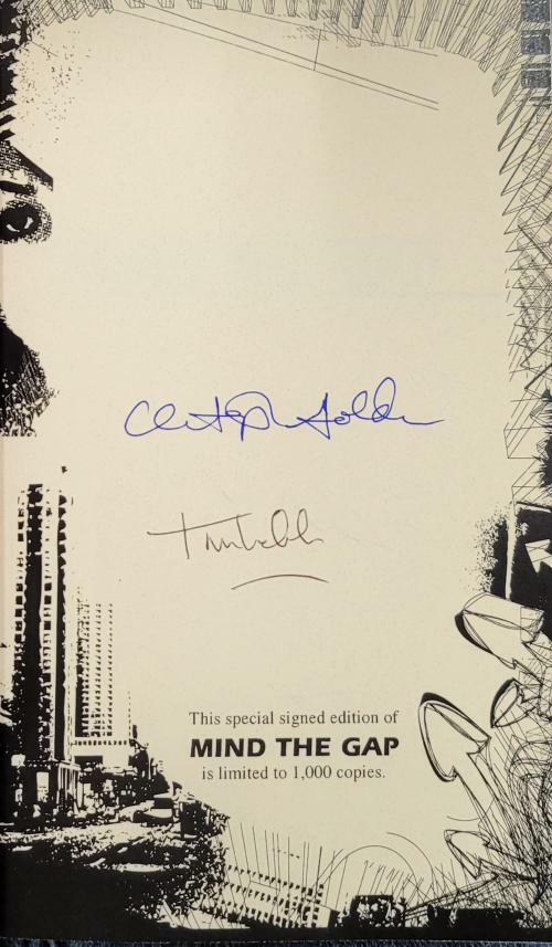 Mind the Gap by Christopher Golden, Tim Lebbon (Limited Edition) Signed