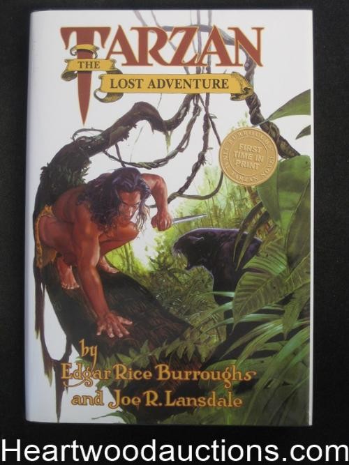 Tarzan the Lost Adventure by Edgar Rice Burroughs Joe R. Lansdale (First Edit...