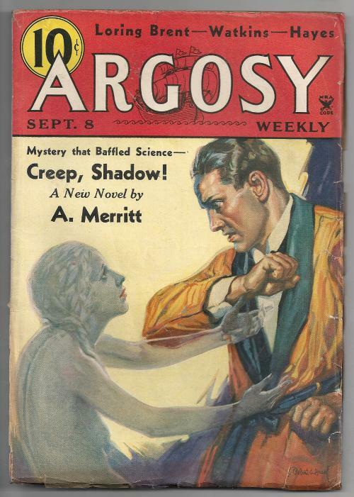 Argosy Sep 08 1934 A. Merritt "Creep, Shadow!" ; Loring Brent