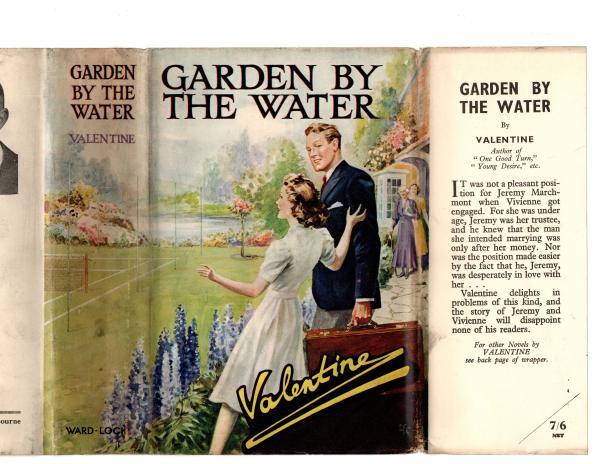 Garden by the Water by Valentine (First Edition) File Copy w/DJ