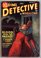Dime Detective Feb 15, 1935 pulp Frederick Davis, John Lawrence - Pulp