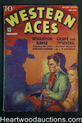 Western Aces Jan 1935 Jack Greiner Cover