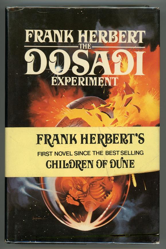 The Dosadi Experiment by Frank Herbert 1st Edition w/Band- High Grade