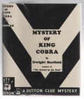 Mystery of King Cobra by Dwight Marfield (First Edition) Fax DJ