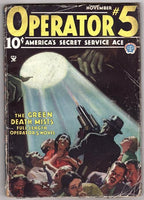 Operator #5 Nov 1934 Curtis Steele, Arthur Zagat, John Howitt - Pulp
