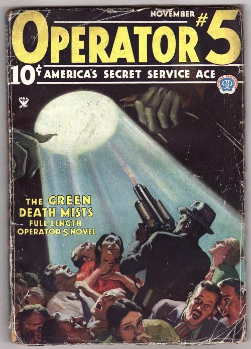 Operator #5 Nov 1934 Curtis Steele, Arthur Zagat, John Howitt - Pulp