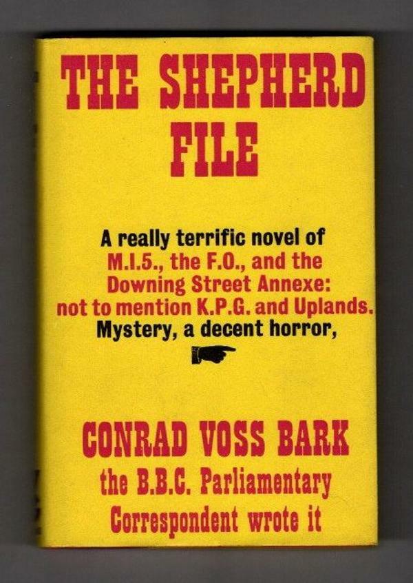 The Shepherd File by Conrad Voss Bark Publisher's File Copy