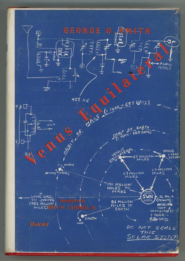 Venus Equilateral by George O. Smith Signed 1st Edition 1st Book