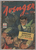The Avenger Sep 1942 Leslie Ross Cvr; "Midnight Murder" Robeson - Pulp